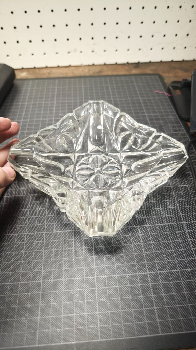 Portacenere: Wunderschöner alter Glas Aschenbecher – Usato da Gelterkinden venduto da MYSTOREFORYOU4460 3