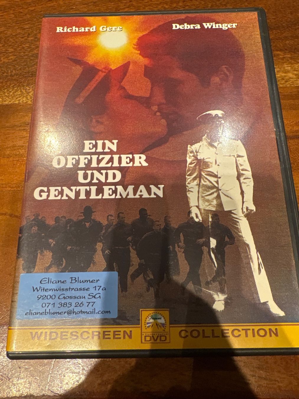 Tutti i DVDs: DVD Ein Offizier und Gentleman Widescreen – Usato da Andwil SG venduto da schmei