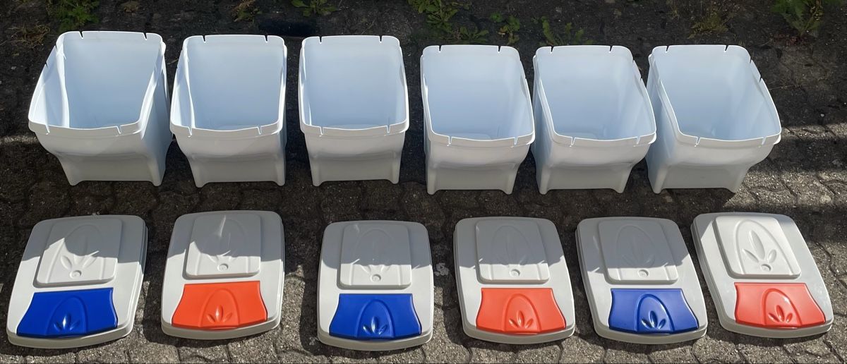 Contenitori & Simili: 6 praktische, stapelbare Behälter – Usato da Chur venduto da Hechtl2