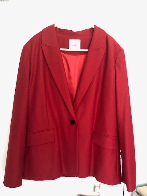 S.Oliver Giacche: Damenblazer rot, NEU, Marke s.Oliver, Gr. 40 – Nuovo (secondo la descrizione) da Benglen venduto da Mohnblume66 2