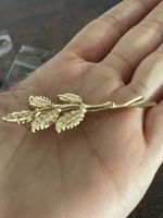 Haarschmuck goldfarben 6 Stk neu verpackt