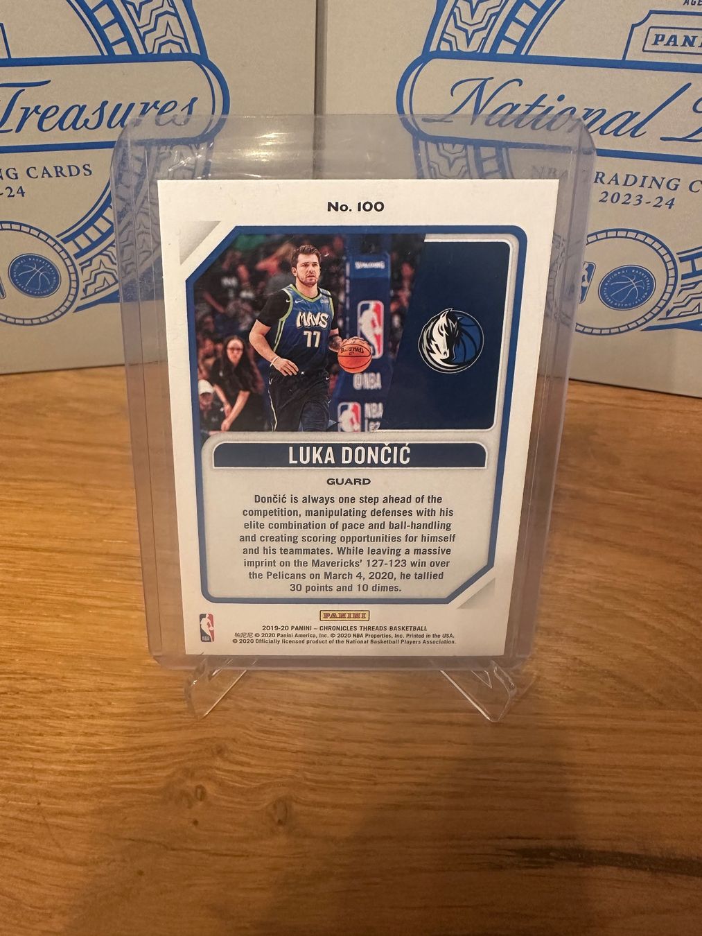 Nba Carte collezionabili: Carte Luka Doncic Panini Threads – Usato da Vullierens venduto da Gaara04 1