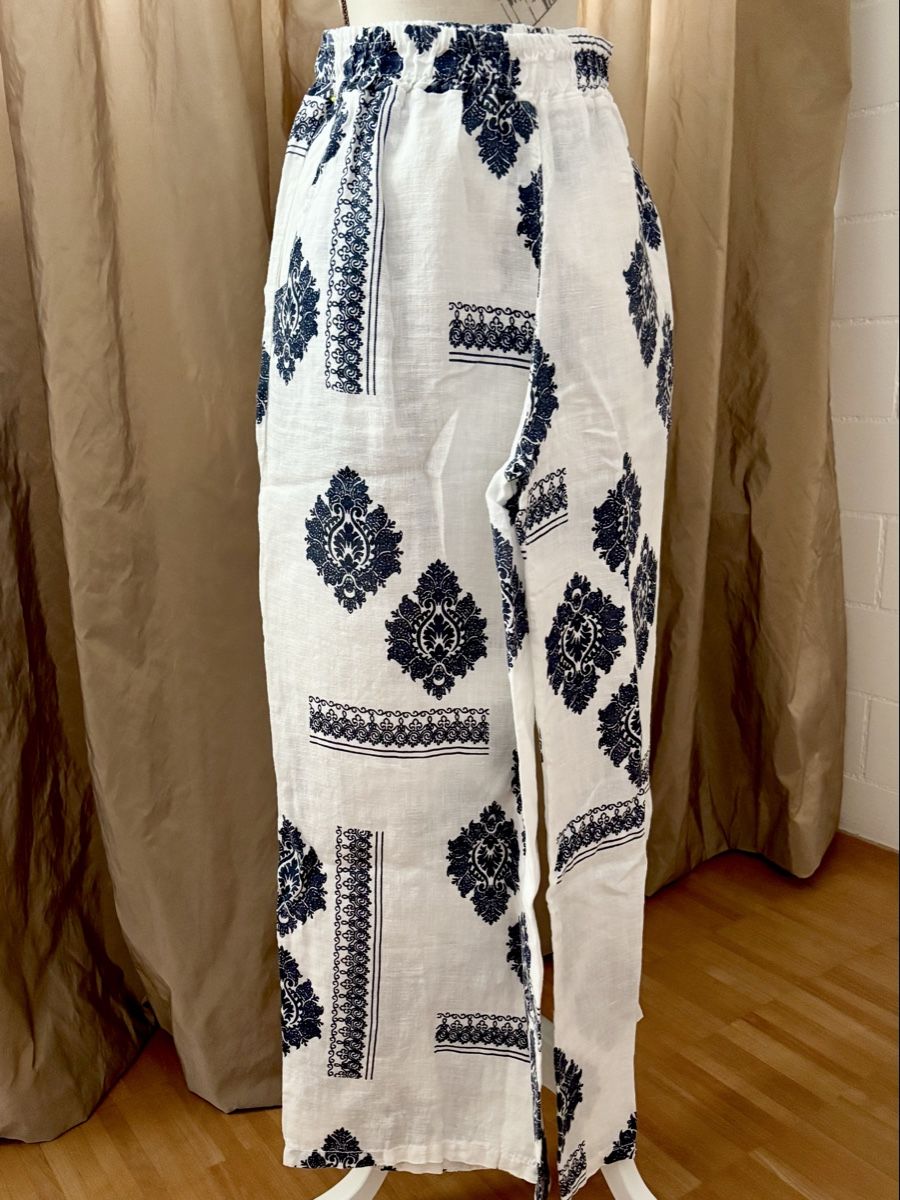 Pantalons: Neuw. leichte Leinen Sommerhose,  Gr. 42 – Neuf (Voir description) à Elsau par Gigelix 1