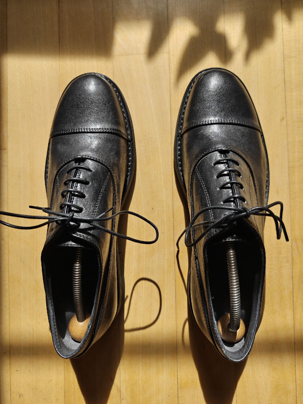 Scarpe da uomo: Pantanetti Lederschnürschuhe, Schwarz, Gr. 42 – Nuovo (secondo la descrizione) da Winterthur venduto da SK1977 1