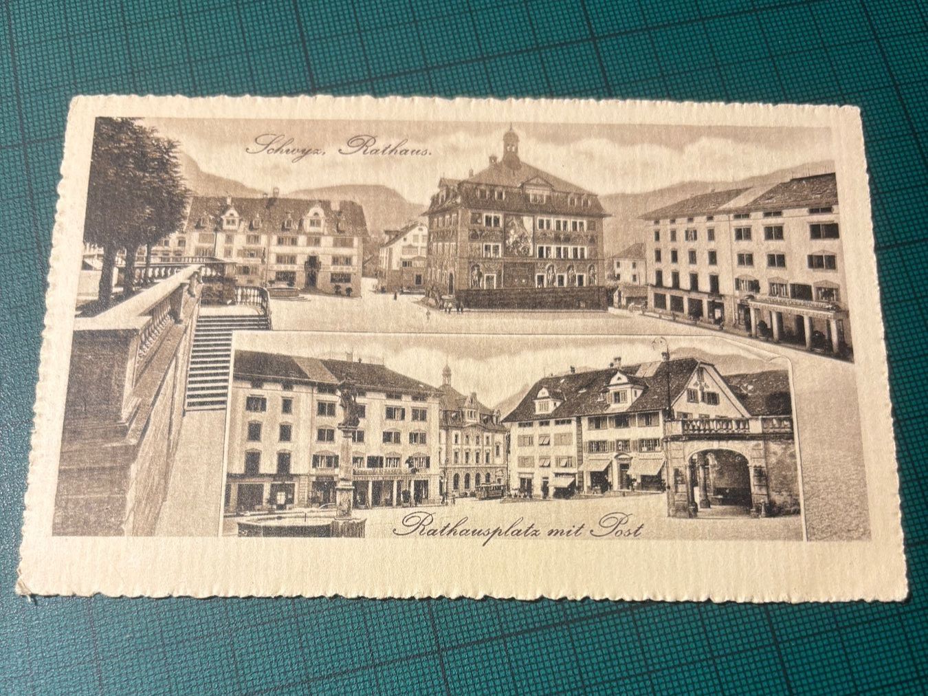Cartoline postali: AK SCHWYZ 1914. – Usato da Utzenstorf venduto da Rose0303 2
