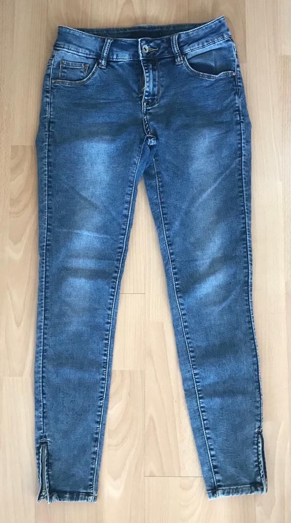 Jeans: Jeans Toxik blue mit Reisverschluss – Gebraucht aus Biel/Bienne von SandraDG
