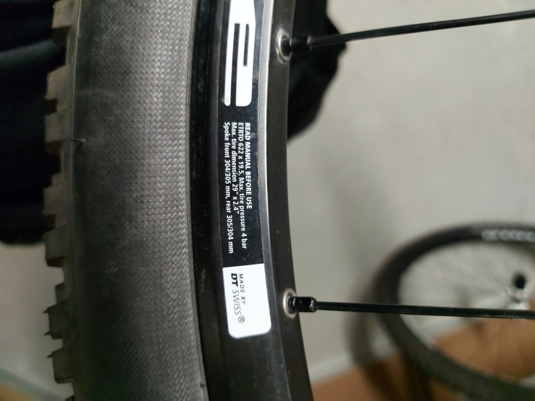 Pneumatici & Ruote complete: Roues DT swiss 29" – Usato da Champagne venduto da nat_n6sw 3
