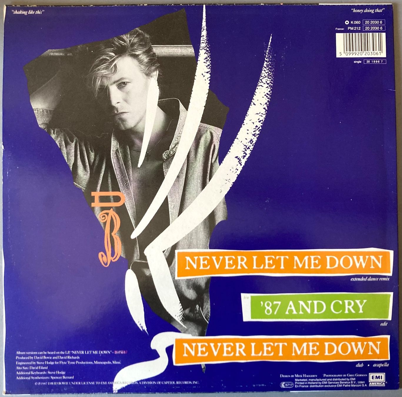 Schallplatten: DAVID BOWIE - NEVER LET ME DOWN – Gebraucht aus Poliez-Pittet von  1