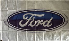 Ford Fahne Flag Drapeau Ka Fiesta Focus RS Mustang F-150