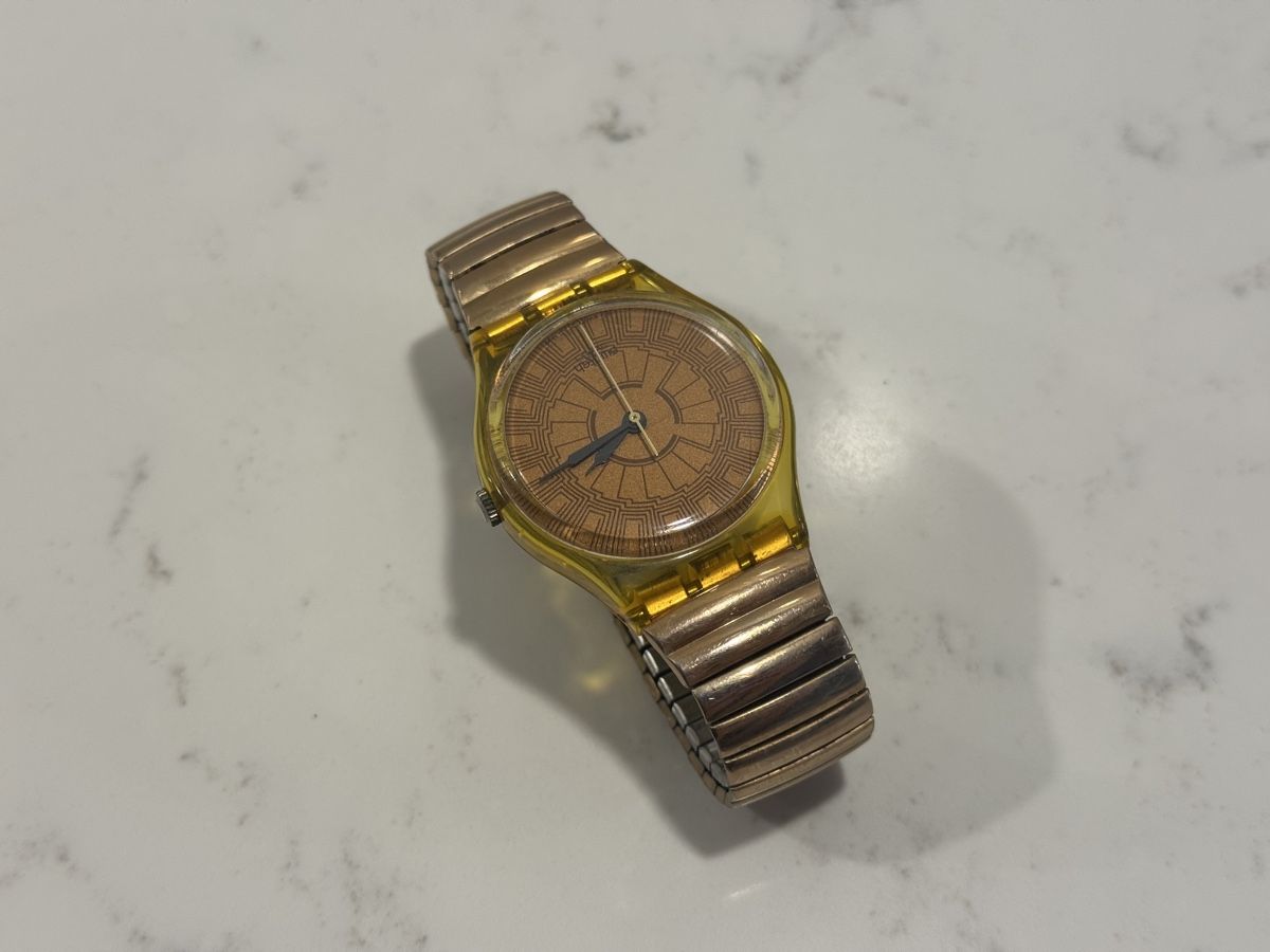 Swatch Uhren: Vintage Swatch GK128 Copper Dusk, 1992 – Gebraucht aus Zürich von RicardoExplorer
