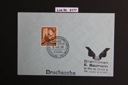 FL Brief mit Sonderstempel 1938                     Los 6177