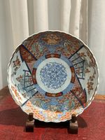 Antike grosse Imari-Schale Japan Meiji