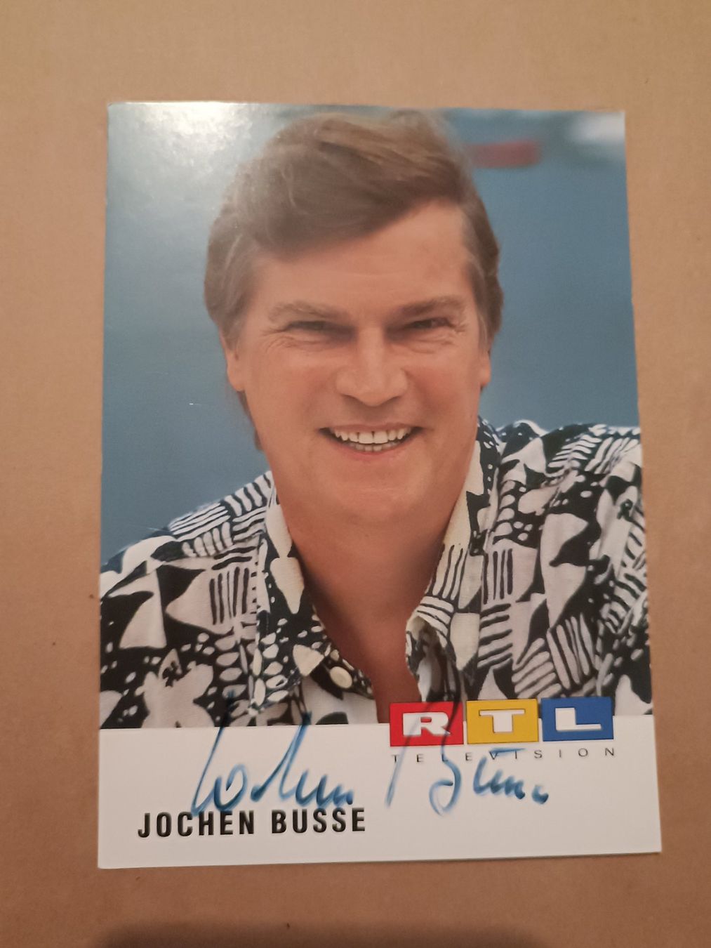 Autogramme: Jochen Busse - handsigniet – Gebraucht aus Menziken von Artographs
