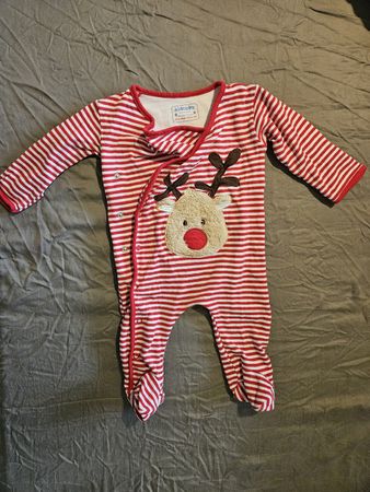 weihnachtlicher Strampler/ Pyjama