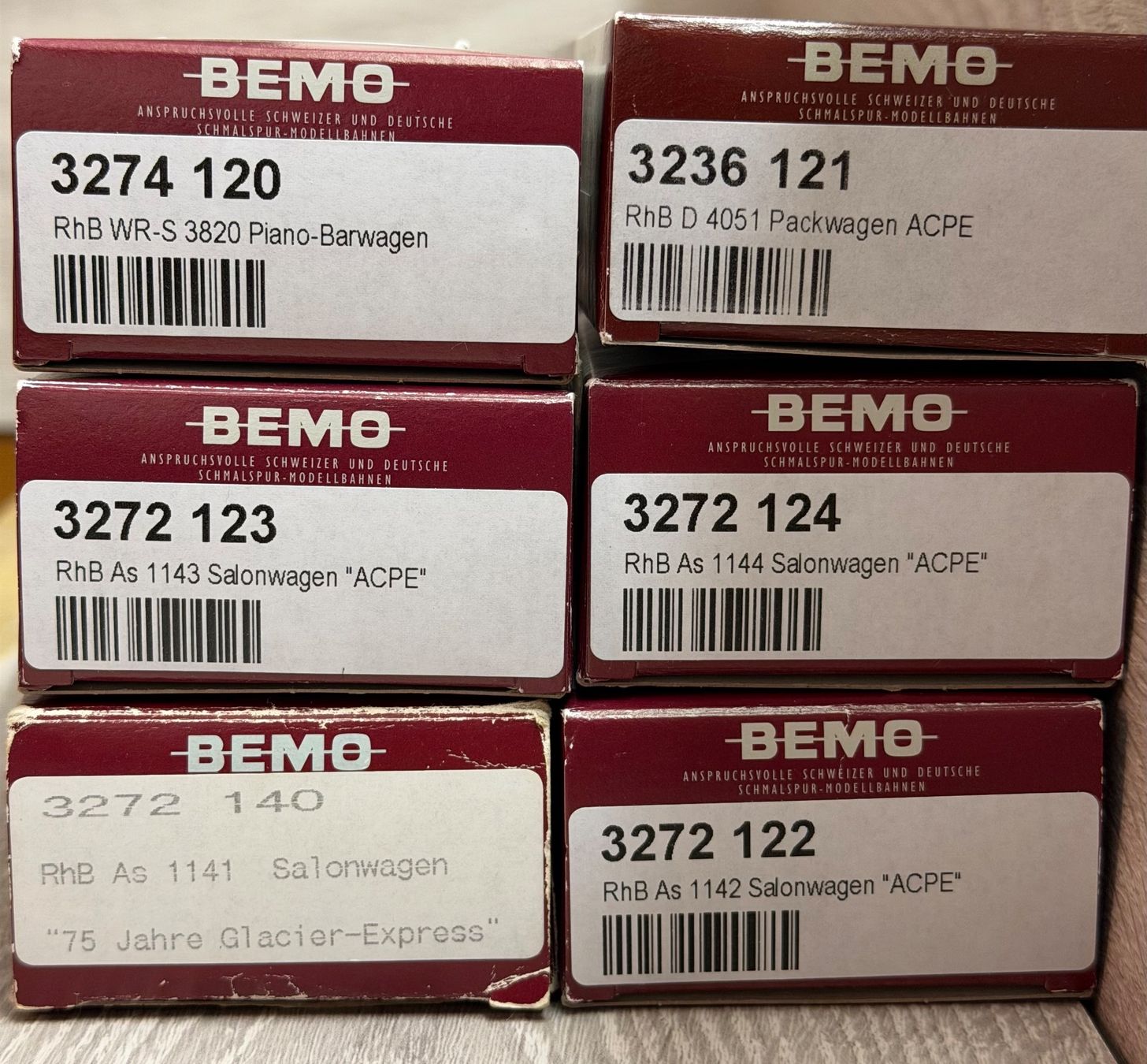 Bemo Modellini di ferrovie: RhB Salonwagen H0m – Usato da Kiesen venduto da Alaskamich 9