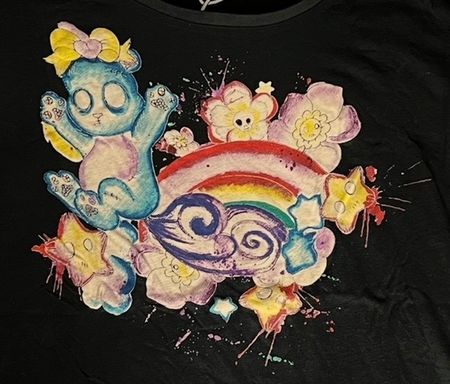 Iron Fist Over The Rainbow Tee, Oversized Shirt, schwarz