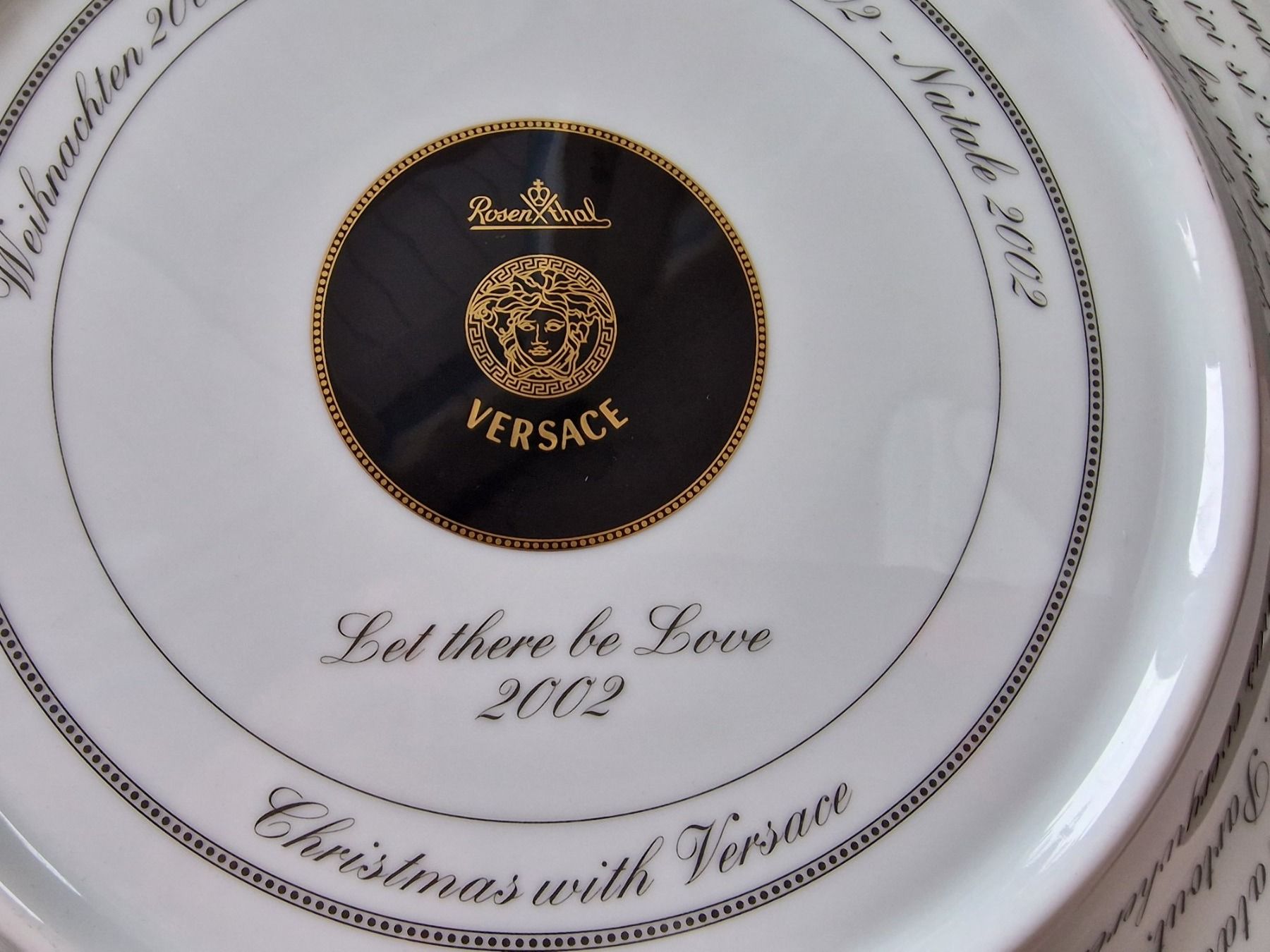 Rosenthal Teller: Versace Rosenthal Weihnachts Teller 2002 – Neu und originalverpackt aus Oberglatt ZH von Alischa1 1