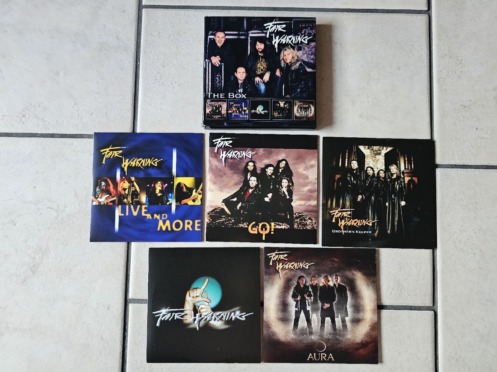 CDs: Fair Warning  -  The Box  /  5x Alben Set – Gebraucht aus Schneisingen von backstore24 1