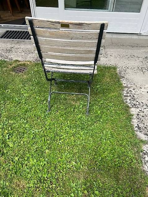 Chaises: 2 x 2 Vintage Gartenstühle – D'occasion à Meilen par Schlandy 2
