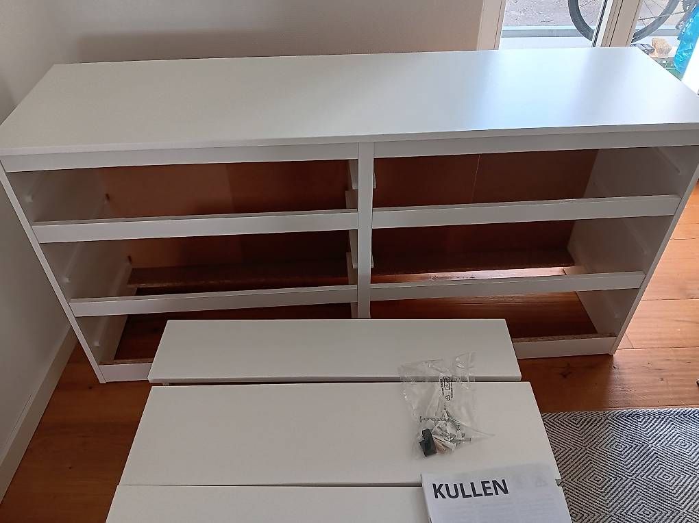 Cassettiere: Kullen Kommode von IKEA mit 6 Schubladen – Usato da Basel venduto da jl8_fgl6