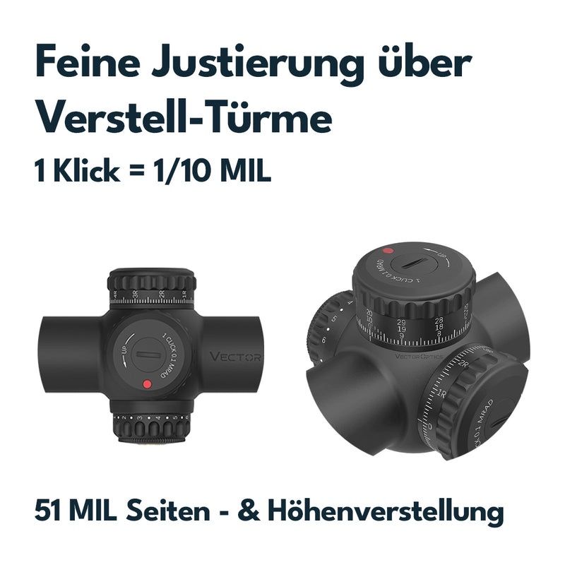 Schweizer Armee Armi bianche: Zielfernrohr Vector Optics Continental x10 1-10x28FFP ED – Nuovo e nell'imballaggio originale da Emmen venduto da Pat-LU 4