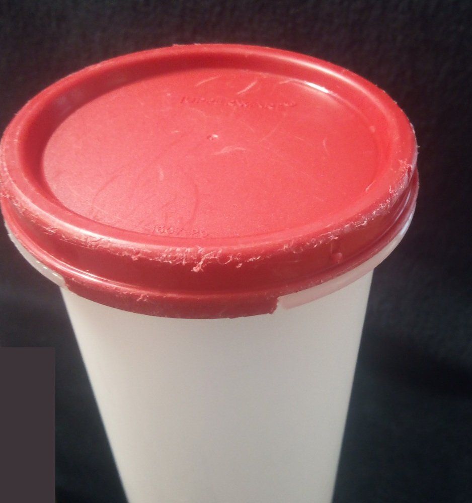 Tupperware Contenitori & Simili: TUPPERWARE 5er Set Vorratsbehälter in Rot – Usato da Werdenberg venduto da EXA-Secondhand 4
