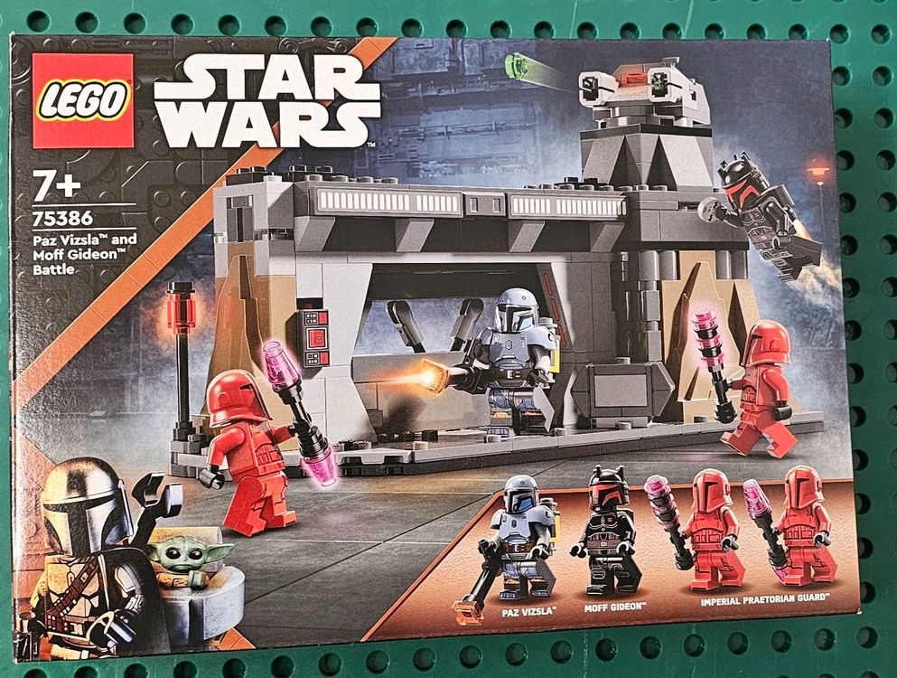LEGO Star Wars 75386 Duell zwischen Paz Viszla und Gideon (Neu und ...