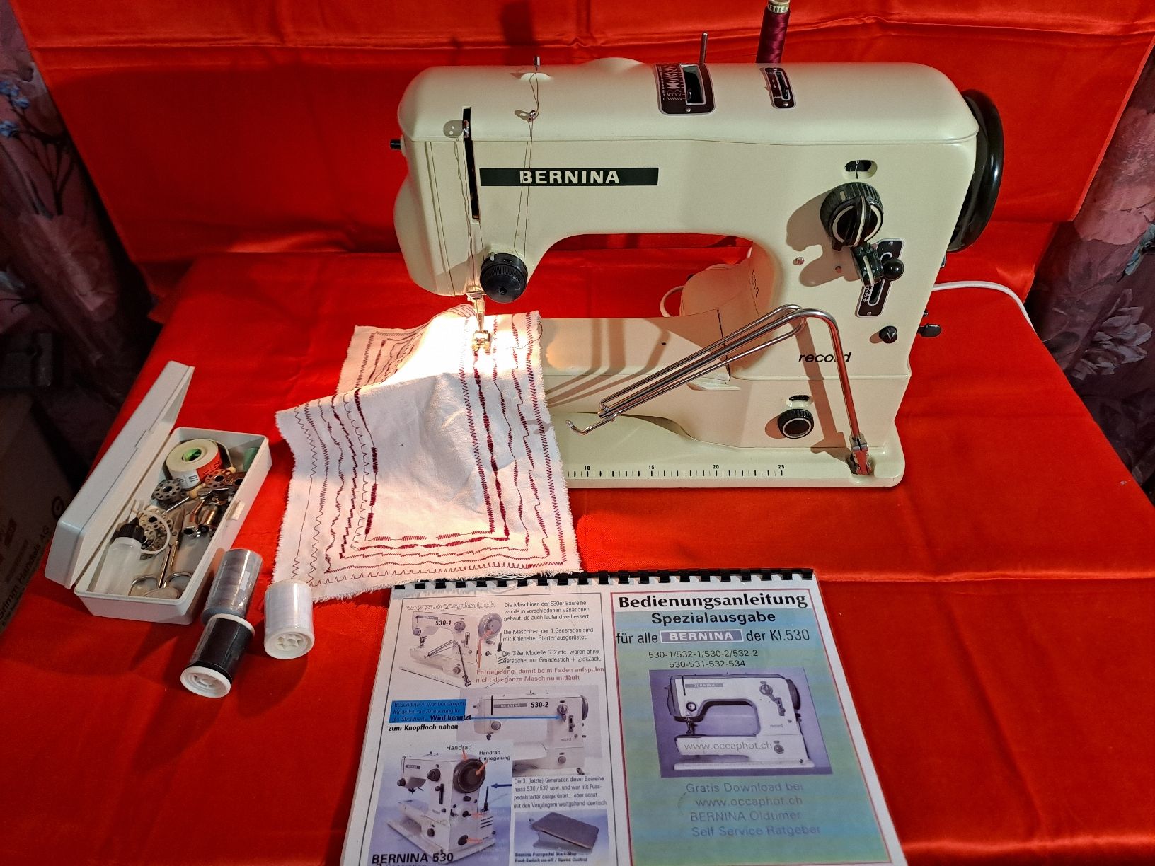 Bernina Macchine da cucire: Bernina 530-2 record  Knie – Usato da Belp venduto da amalija