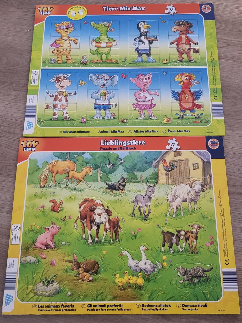 Puzzles: Puzzle 18+ und 3+ – Gebraucht aus Gossau SG von Ak0