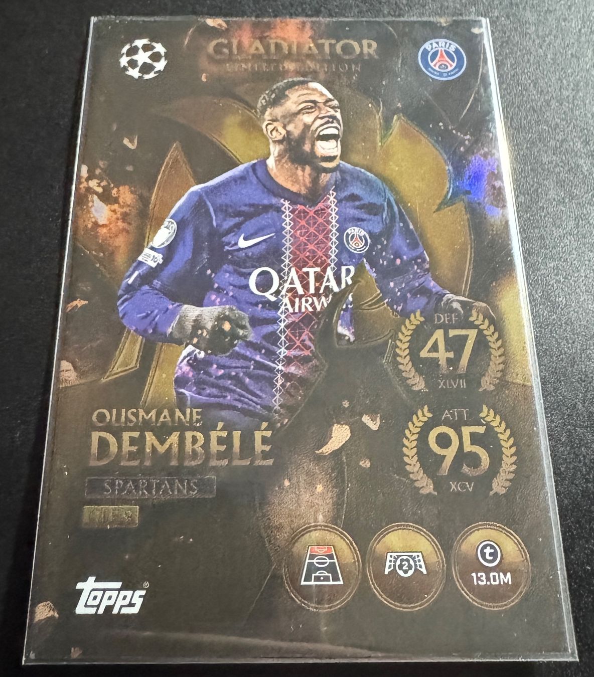 Topps Carte collezionabili: Topps Match Attax Gladiator - Limited Edition – Nuovo (secondo la descrizione) da Schwyz venduto da pascalvh 4