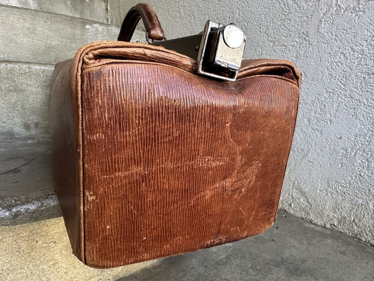 Valigie: Arzttasche leder tasche koffer – Usato da Reinach AG venduto da rares75 2
