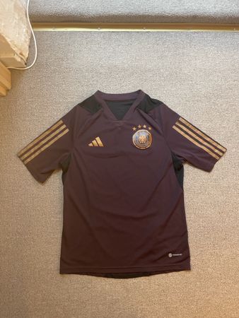 Fussballtrikot Deutschland Adidas Auswaerts neuwertig