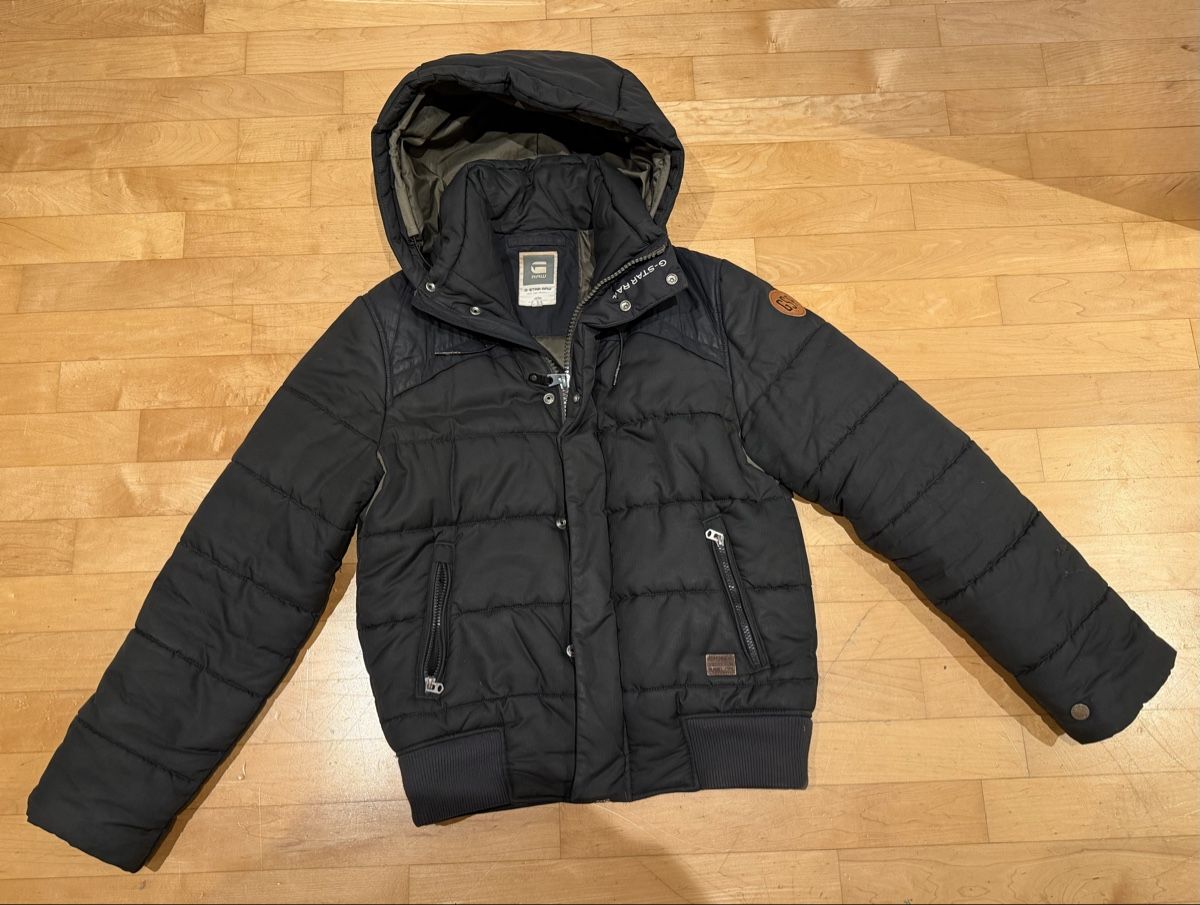 G-Star Giacche: Winterjacke G-Star Raw Schwarz/Anthrazit – Usato da Zürich venduto da Sebi999