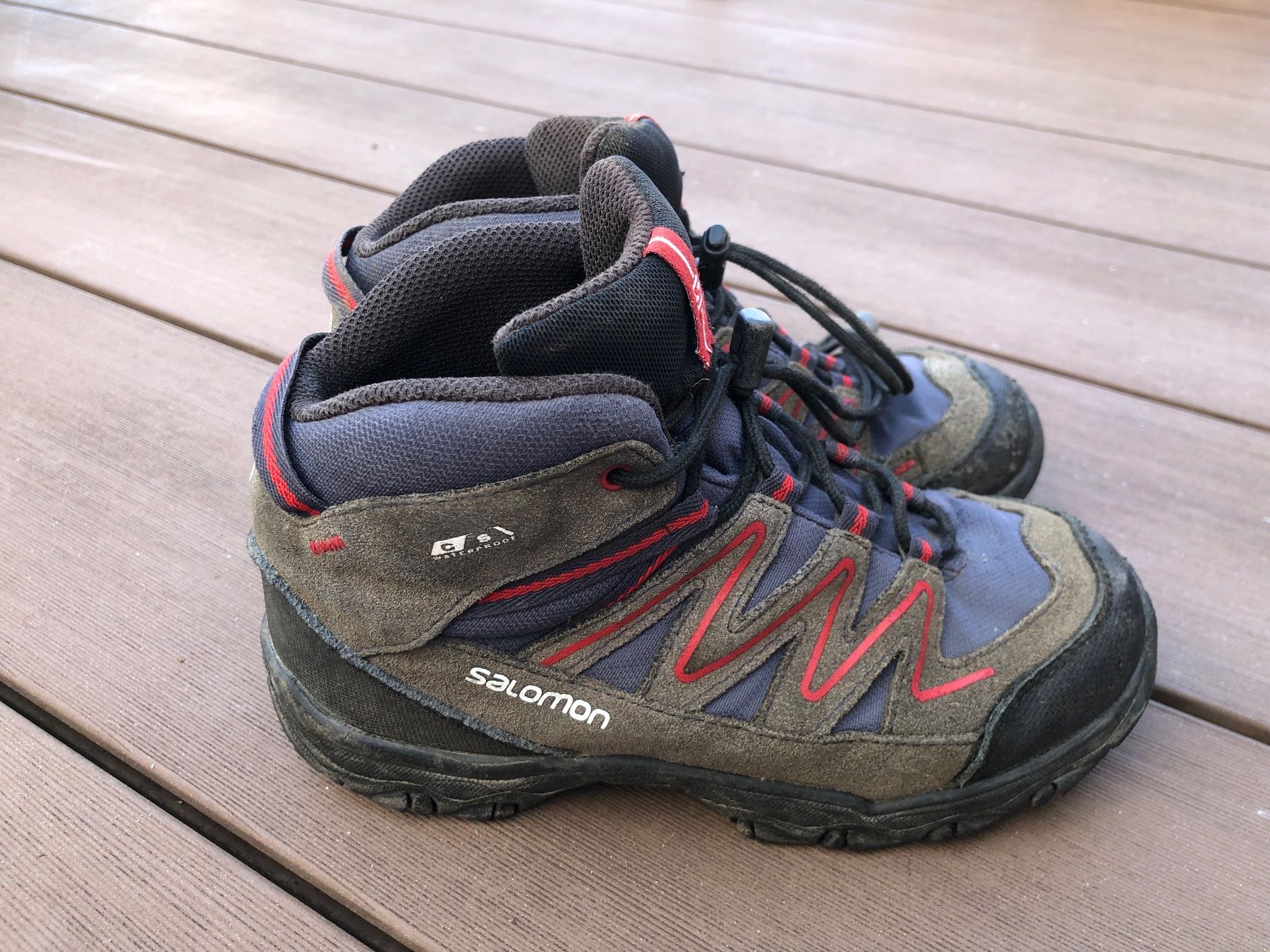 Salomon Scarpe per ragazzi: Salomon Trekkingschuh Gr. 34 – Usato da Trogen venduto da jtilady