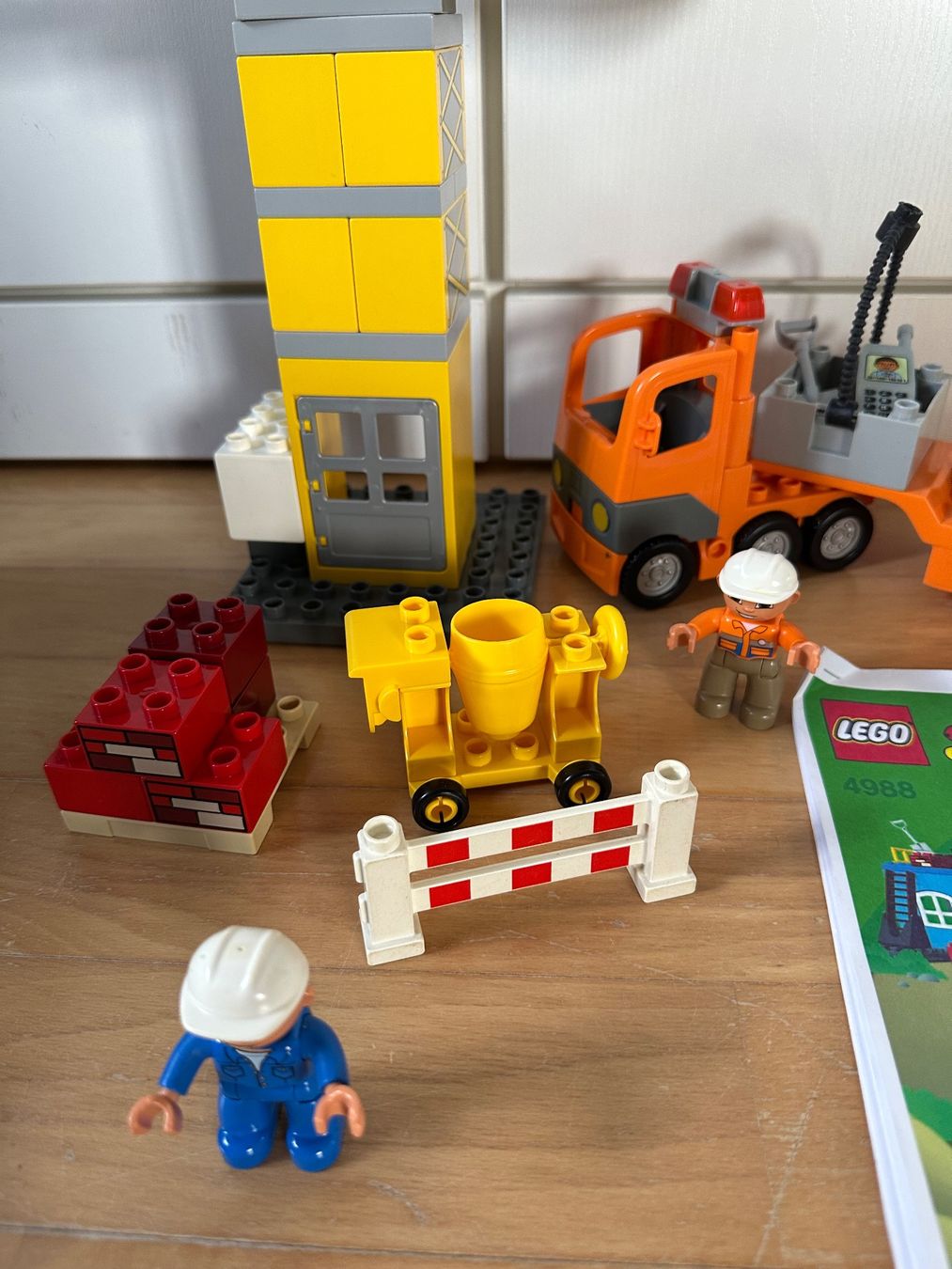 Lego Kit di costruzioni: Lego Duplo 4988 - Großbaustelle – Usato da Ziefen venduto da elika 4