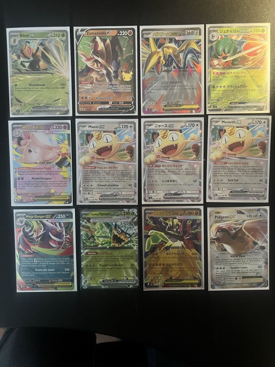Pokémon Sammelbilder & Trading cards: Pokemon 12 Ex Karten Lot 6 – Neu (gemäss Beschreibung) aus Goldach von Milosg3