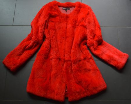 Mantel  Kaninchenfell Elizabeth and James manteau lapin M/L