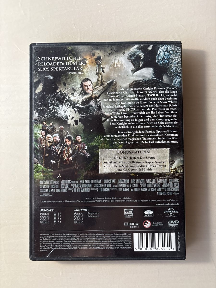 Tutti i DVDs: Snow White & the Huntsman – Usato da Ruswil venduto da Slivio_ 1