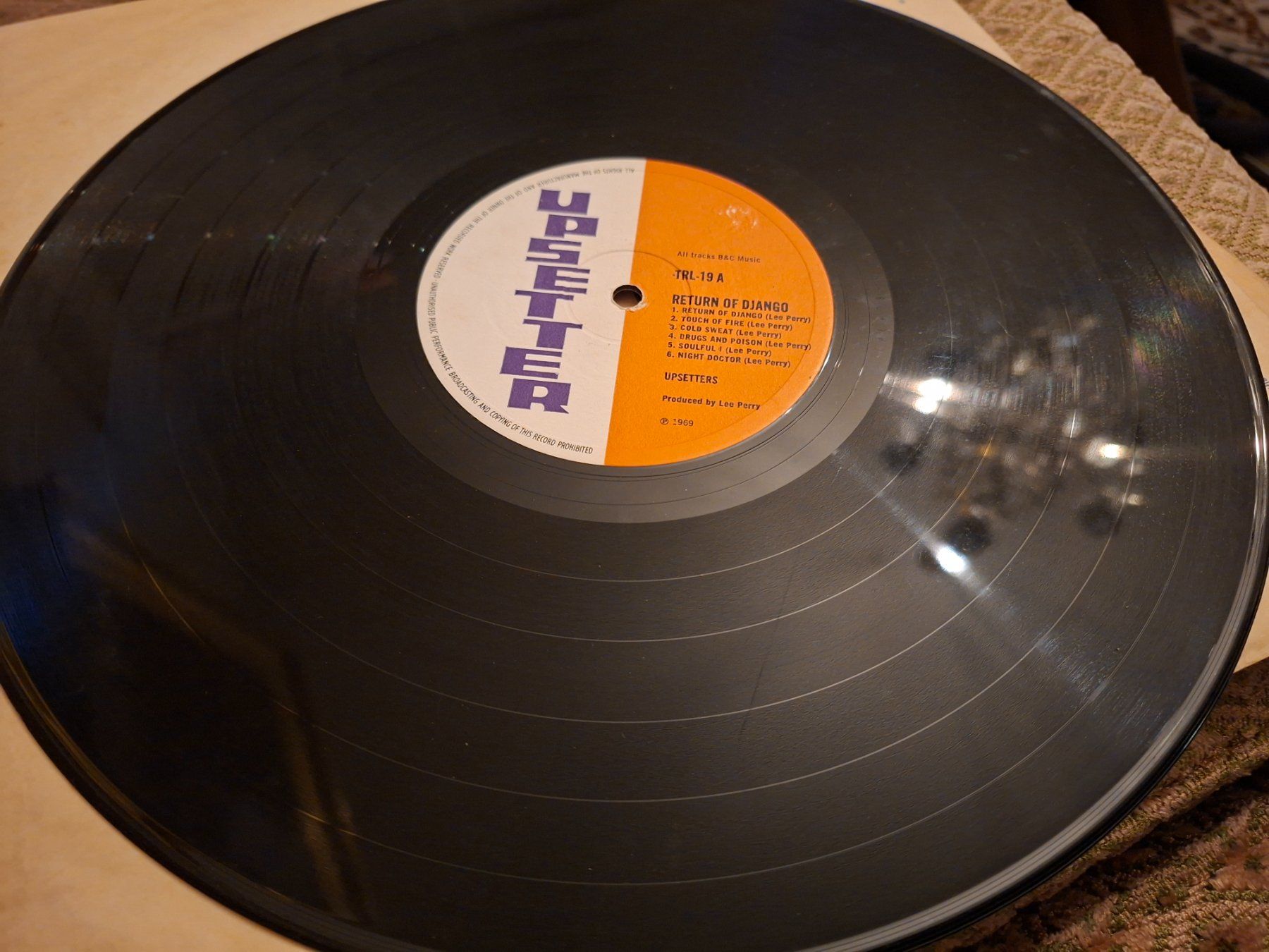 Dischi in vinile: Rare Reggae LP - The Upsetters - Return of Django – Usato da Bernex venduto da Wannabehasbeen01 7