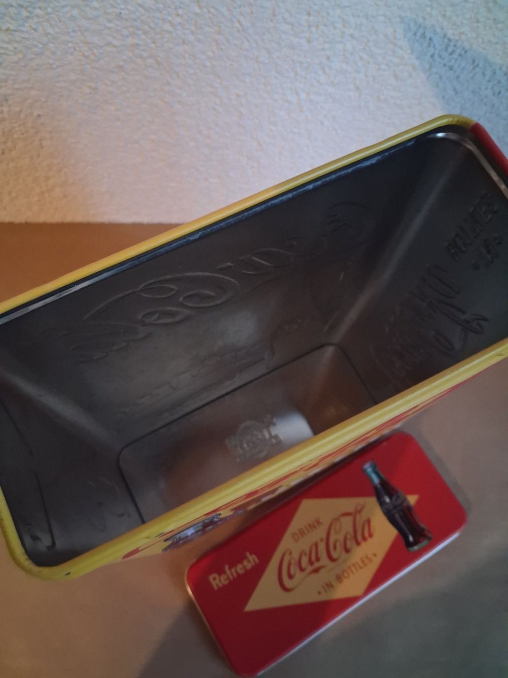 Coca-Cola Dosen: Vintage leere Blechdose Coca Cola:Delicious Refreshing. – Gebraucht aus Hagendorn von siwasi3 4