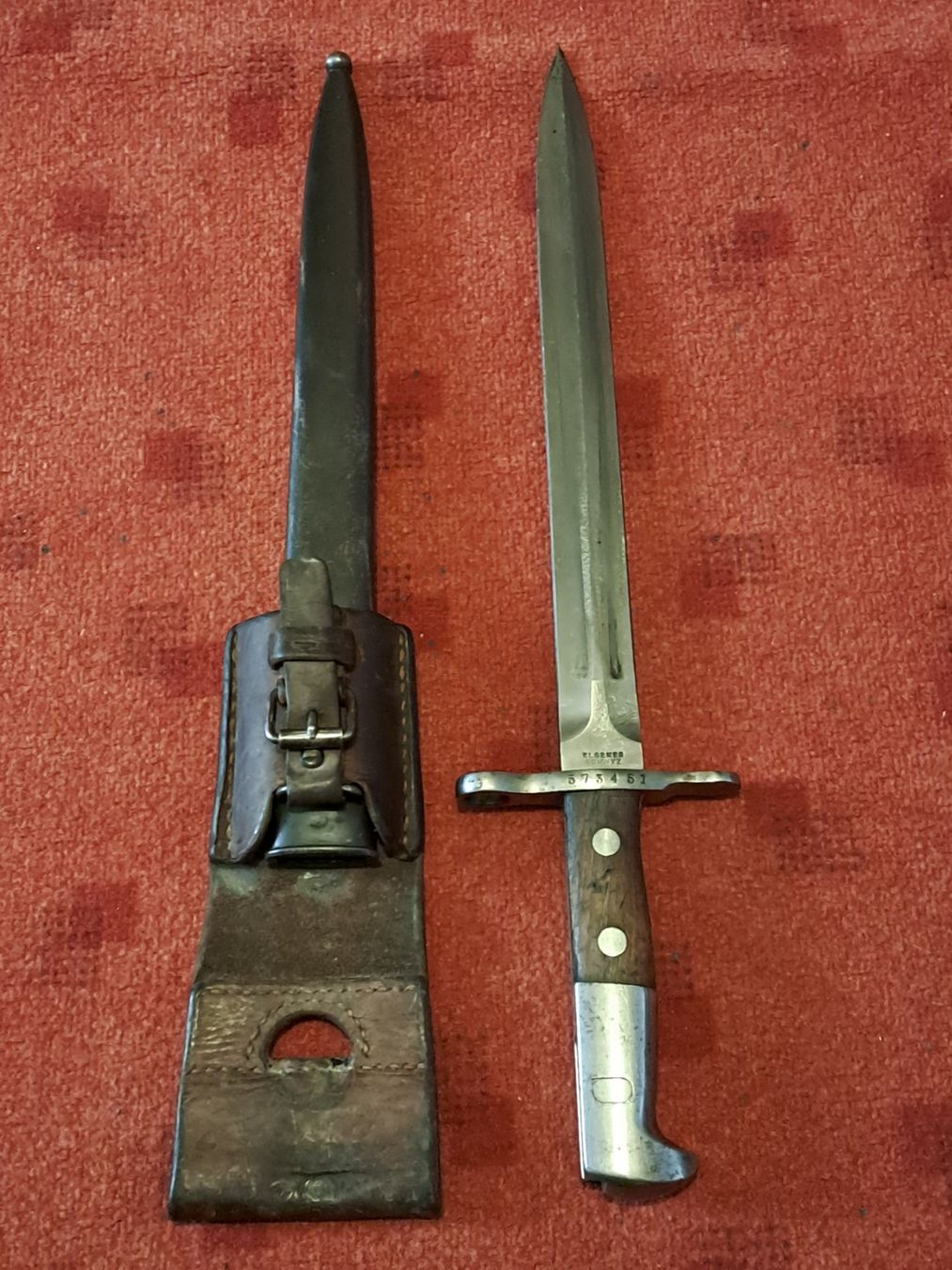 Armée suisse Armes blanches: Bajonett mit Frosch – D'occasion à St.Gallen par Infanteriewerk