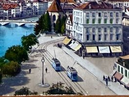 Zürich - Fraumuster - Tram 1922