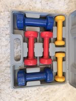 Hantelset mit Koffer – 6 Hanteln
