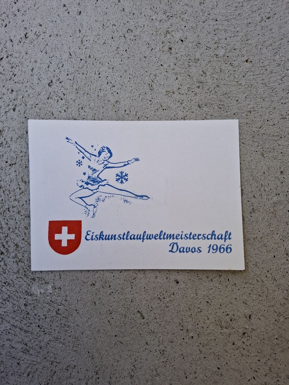 Alle Briefmarken: Ansichtskarte: Eiskunstlauf Weltmeister Davos 1966 – Gebraucht aus Gretzenbach von WaldnerAllround 1