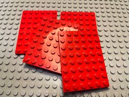 Lego 4x Platten 6x8 (3036)