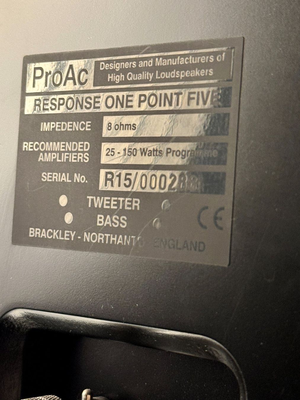 Proac Lautsprecher: ProAc Response 1.5 Lautsprecher, sensationeller Klang – Gebraucht aus Bern von Funkykingdom 4