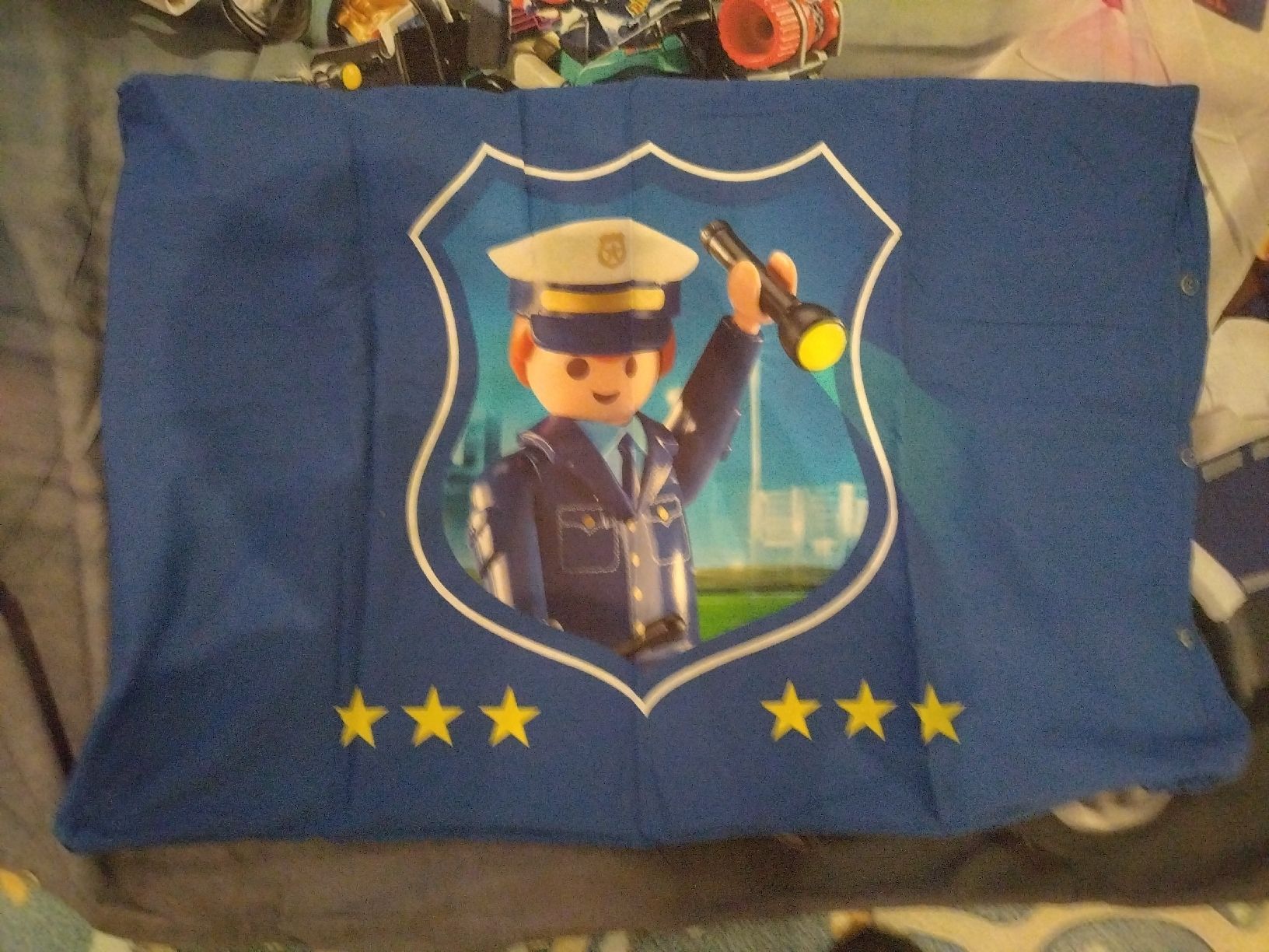 Biancheria da letto: Playmobil Polizei Bettwäsche Set 2-teilig – Usato da Weiach venduto da Musikmaengu 1