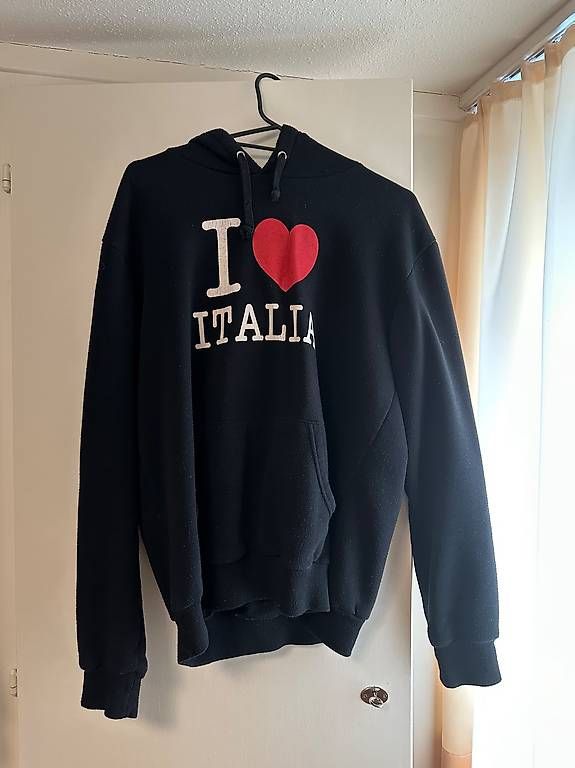 Maglioni & Felpe: I love Italia Kapuzenpullover mit Mitteltasche M – Usato da Wald AR venduto da vto_pp65