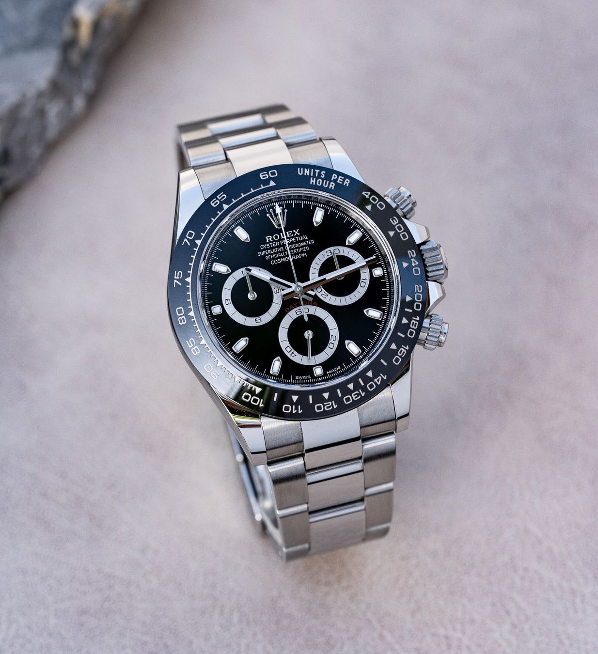 Rolex Uhren: Rolex Cosmograph Daytona, Ref. 116500LN (Full Set) – Gebraucht aus Allschwil von Oyster1926