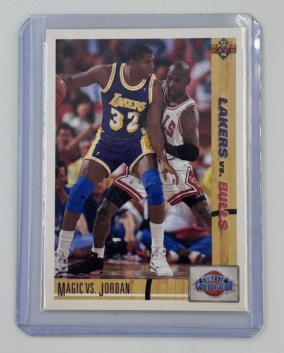 Nba Carte collezionabili: NBA 1991  Michael Jordan vs Magic Johnson Upper Deck Classic – Nuovo (secondo la descrizione) da Jegenstorf venduto da plataOplomo